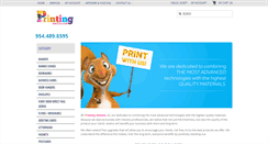 Desktop Screenshot of printingweston.com